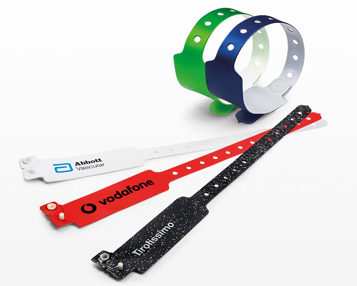 Bedruckte Vinyl-Einlassbänder mit Firmenlogo