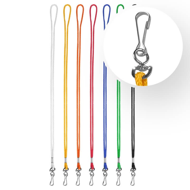 Lanyard dünn / Kordel mit Haken