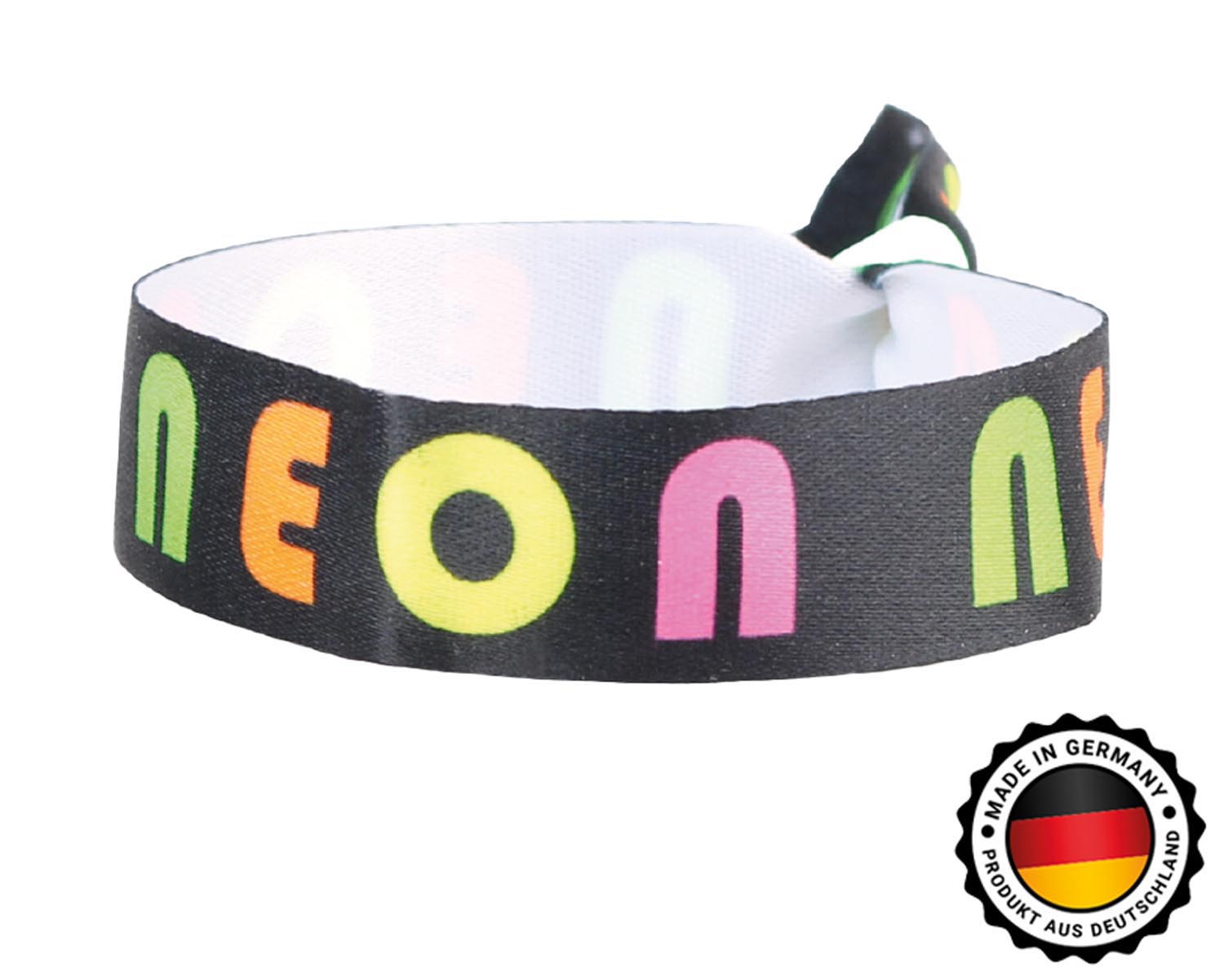 Stoffarmband mit Druck