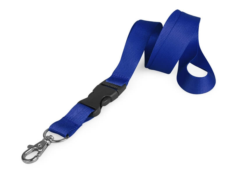 Lanyards_blau_Steckschnalle_20mm_Porduktbild