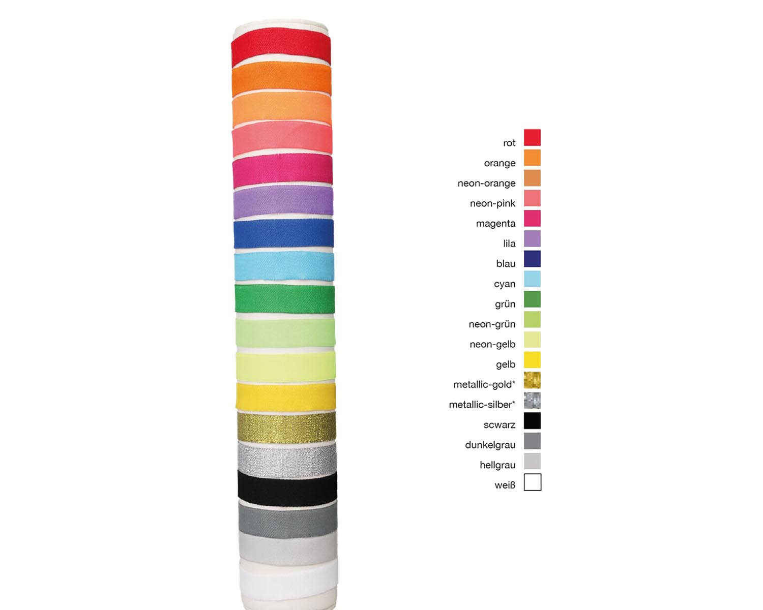 Fabric Wristband Solid Color einfarbige Stoffarmbänder zur Einlasskontrolle