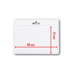 ID Card Holder Credit card format - landscape